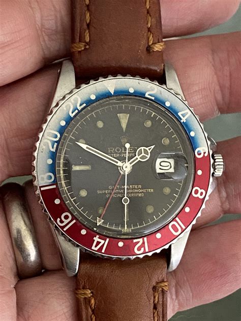 1960 rolex gmt 1675 pepsi price|Rolex gmt 1675 bezel.